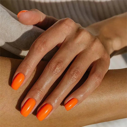 Waterproof short ballet press on nails set