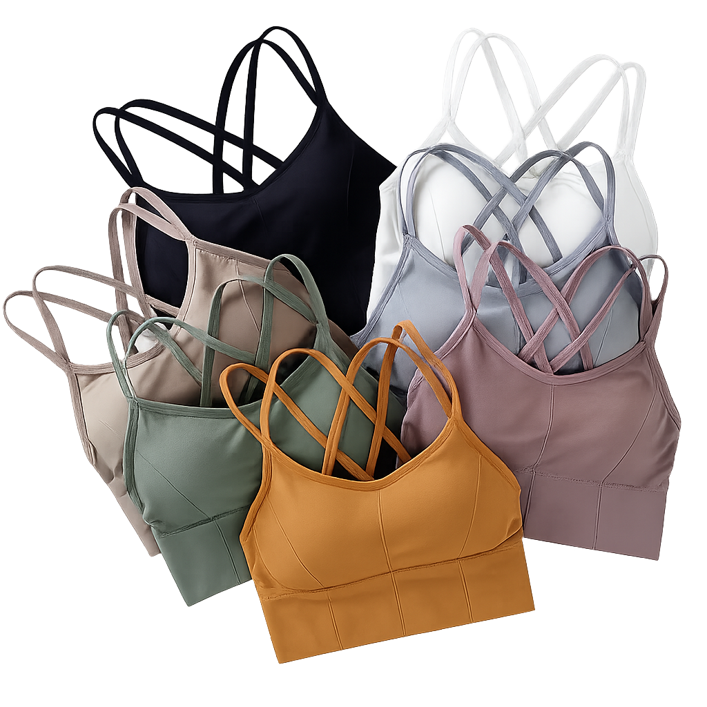 Back Cross Strap Tank Top