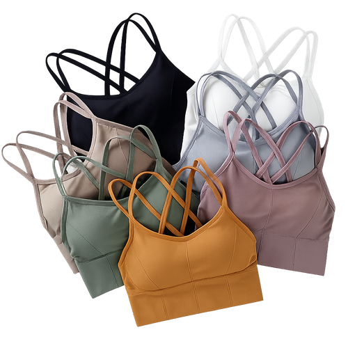 Back Cross Strap Tank Top