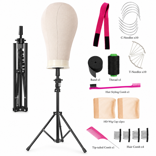 Wig Stand Tripod with Head