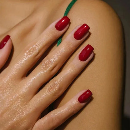 Waterproof short ballet press on nails set