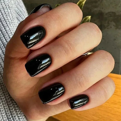 Waterproof short ballet press on nails set