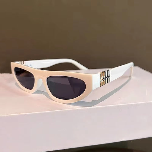Retro cat eye sunglasses luxury UV400 women eyewear