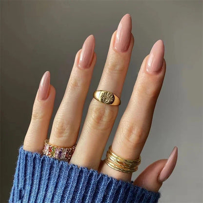 Waterproof short ballet press on nails set