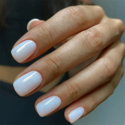 Waterproof short ballet press on nails set