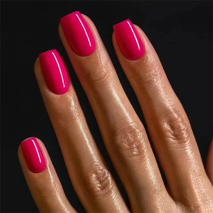 Waterproof short ballet press on nails set