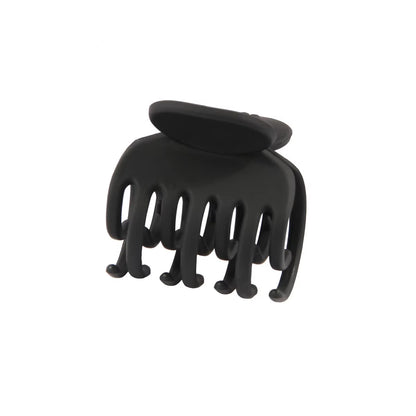 Korean Solid Hair Clips for Women Matte Frosted Small Hair Claws Headwear Hairpin Crab Barrette Girls Hair Accessories