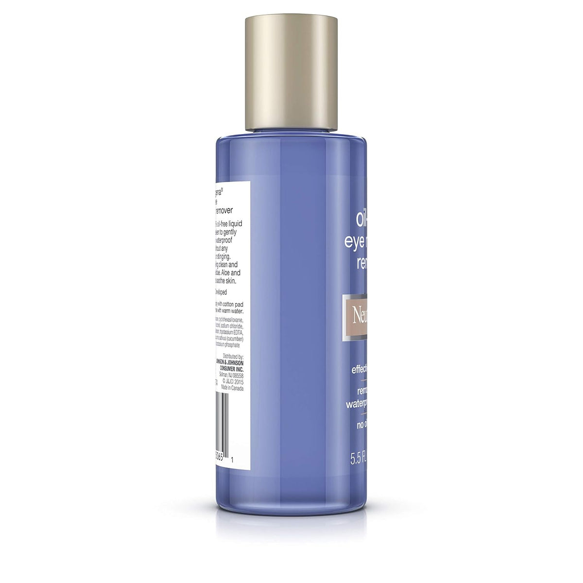 Gentle Oil-Free Eye Makeup Remover & Cleanser, 5.5 Fl Oz, 3 Pack