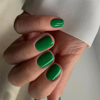 Waterproof short ballet press on nails set
