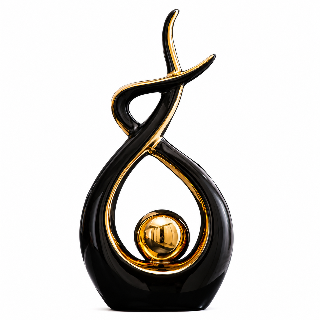 Abstract Ceramic Statue