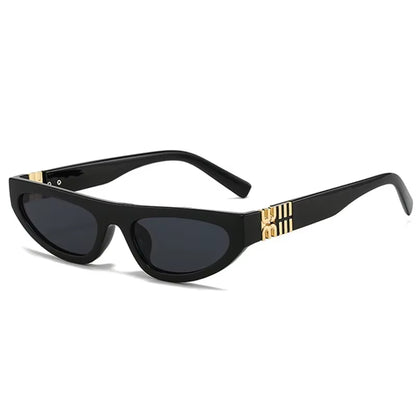 Retro cat eye sunglasses luxury UV400 women eyewear