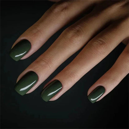 Waterproof short ballet press on nails set