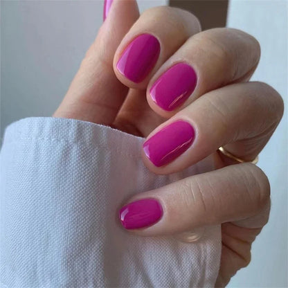 Waterproof short ballet press on nails set