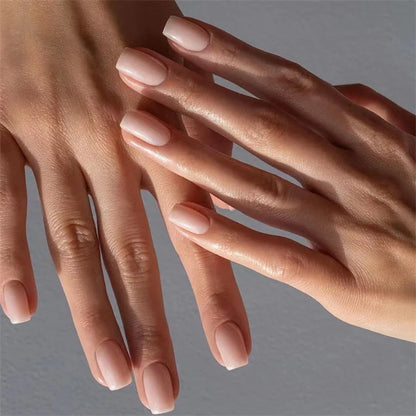 Waterproof short ballet press on nails set