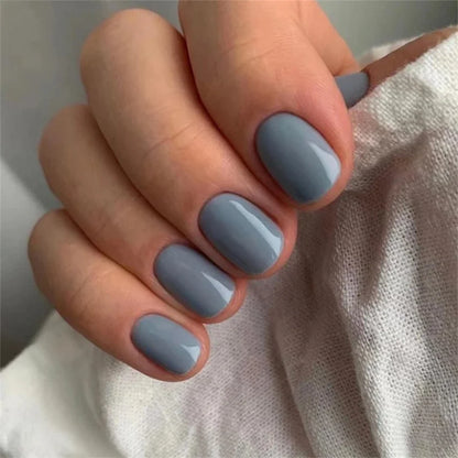 Waterproof short ballet press on nails set