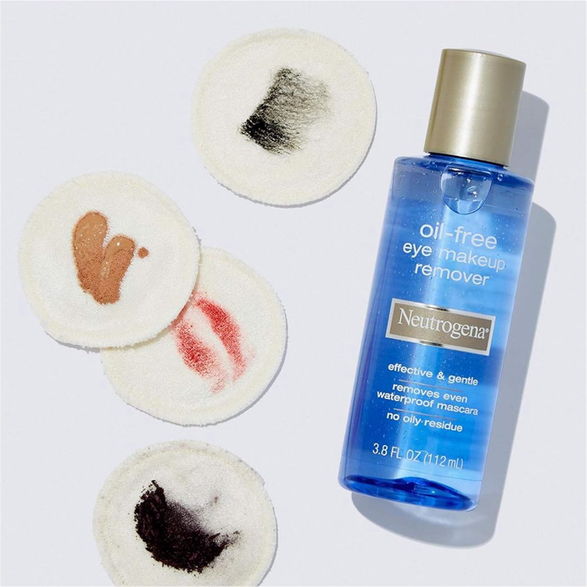 Gentle Oil-Free Eye Makeup Remover & Cleanser, 5.5 Fl Oz, 3 Pack