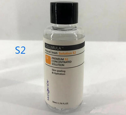 "Revitalize and Rejuvenate Your Skin with Aqua Clean Peeling Solution - Hydro Serum for Hydrogen Hydro Dermabrasion Skin Care Machine (50Ml = 800Ml)"
