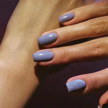 Waterproof short ballet press on nails set